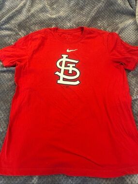 NWOT Nike MLB St Louis Cardinals Super Soft   SzL Tshirt